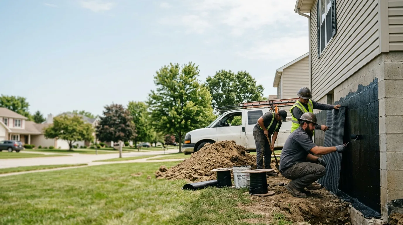 Basement Waterproofing in Milford, KS near me